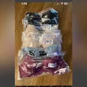 New assorted Victoria’s bras 38 D